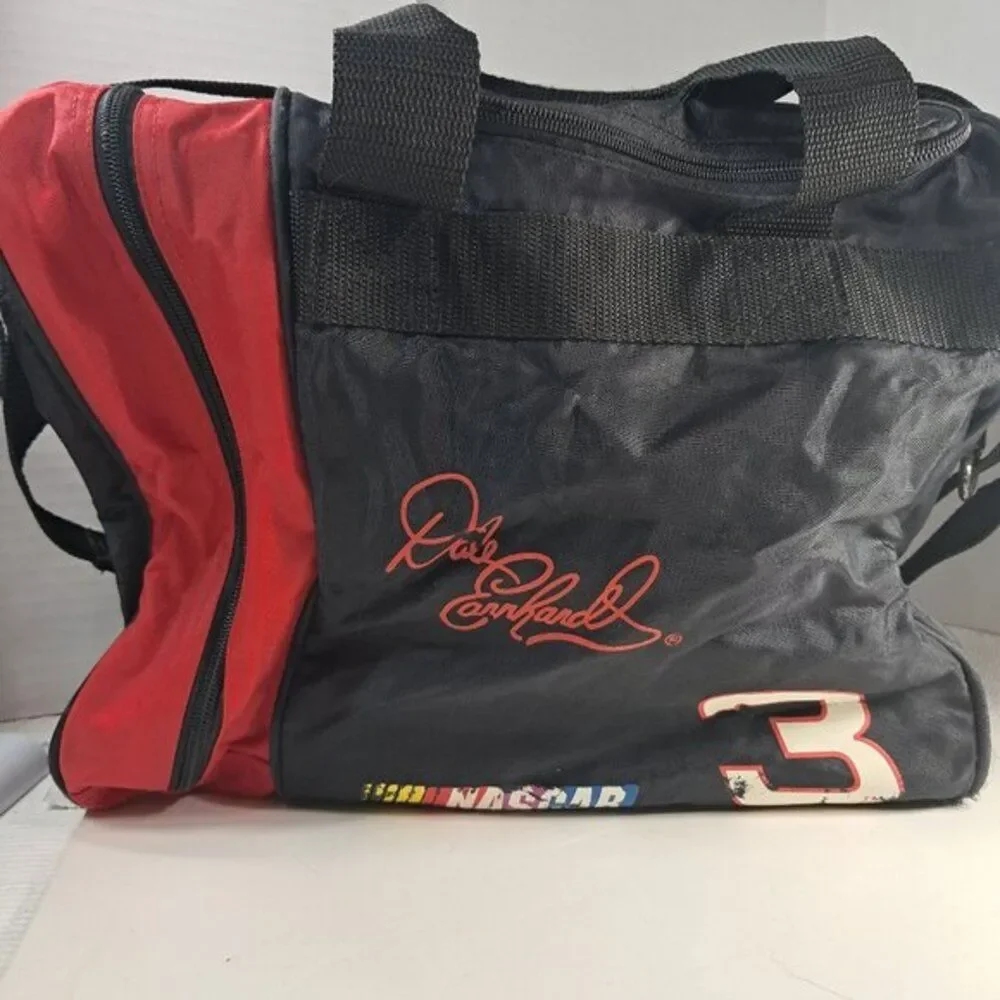 Nascar Men's Black and Red Bag